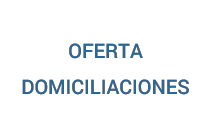 Oferta Domiciliaciones